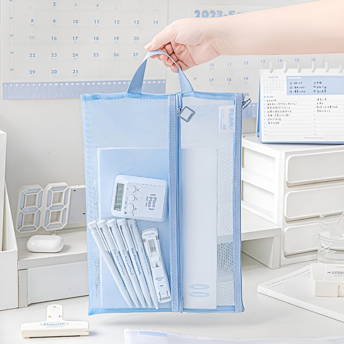 ClearView Dual-Pocket Folder