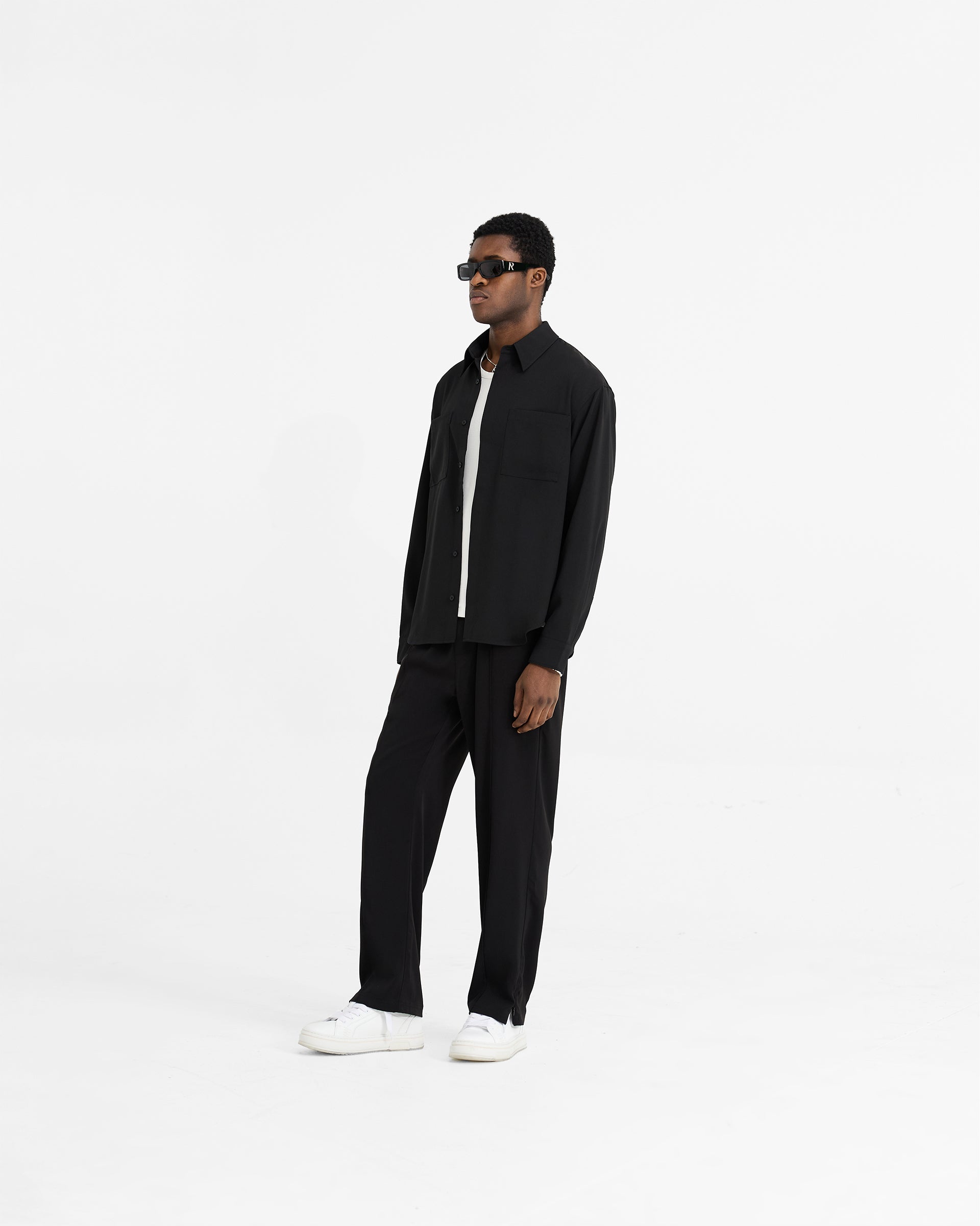 Initial Shirt - Black