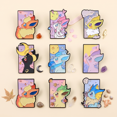 Pokémon Eeveelution Mood Enamel Pin