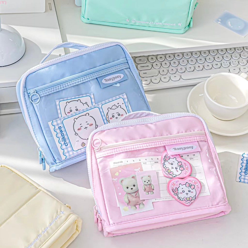 RosyPosy All-in-One Pencil Bag & Organizer Case