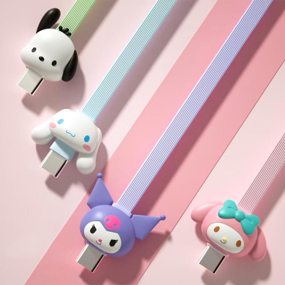 Sanrio Characters Type-C & USB Fast Charging Cable