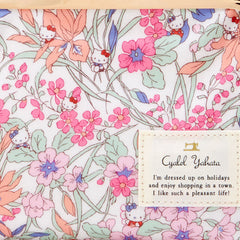 Sanrio x Liberty Fabrics Kiss-Lock Floral Frame Pouch - Limited Edition