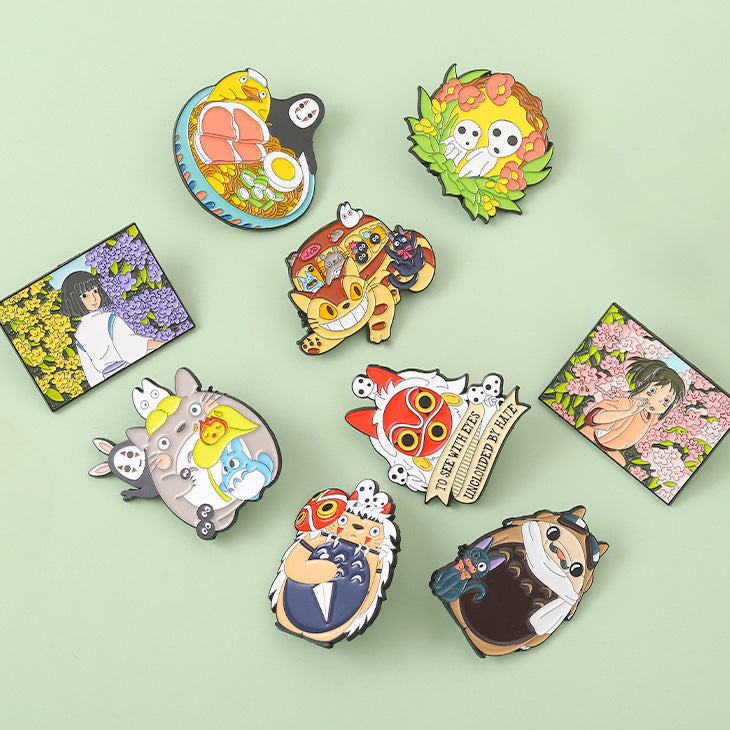 Studio Ghibli Pin Collection