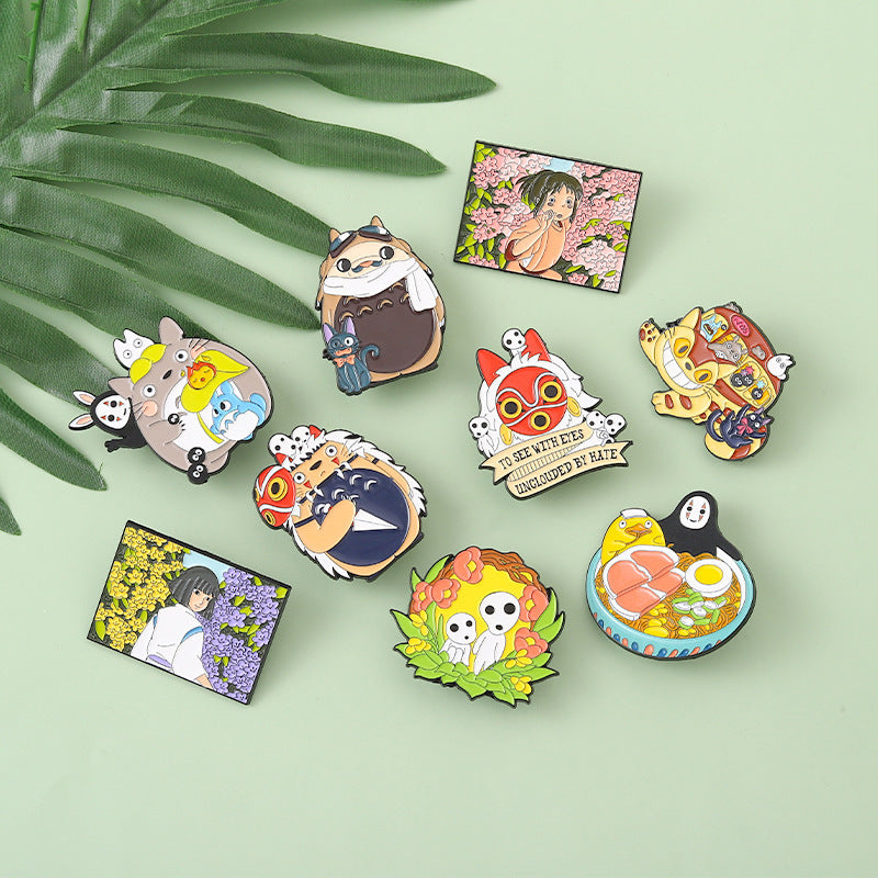 Studio Ghibli Pin Collection